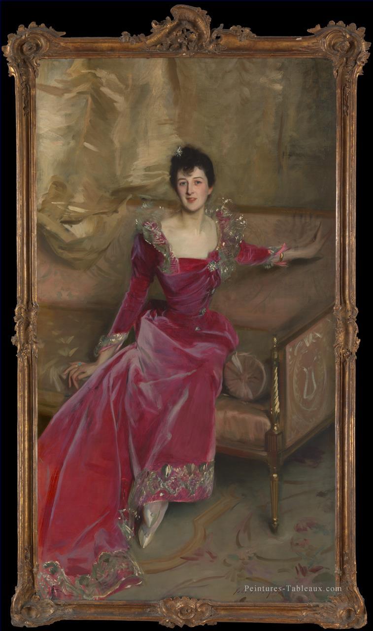 Portrait de Mme Hugh Hammersley John Singer Sargent Peintures à l'huile